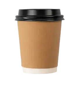 كوب ورق 4 اونز دبل يدوي مطبوع