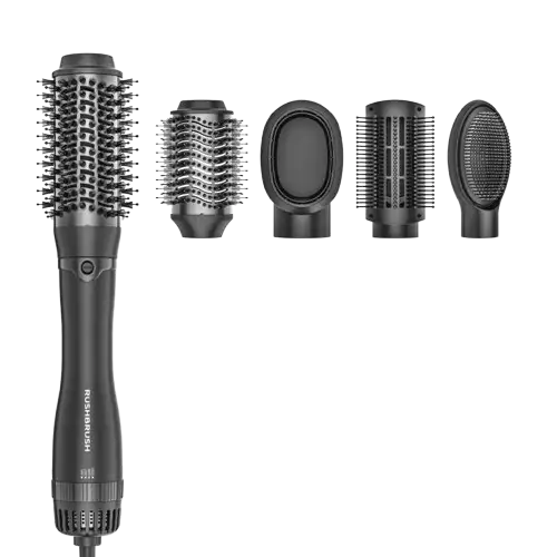 مجموعة التصفيف راش براش 5 في 1 , اسود - 5IN1 Air Styler